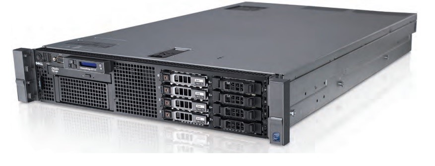 Dell Poweredge R710 Server 2U, 4 x 800GB SAS SSD, 32GB Ram, dual Power Supply, Dual CPU Intel Xeon, 8 x 2.5in drive bays  PreOwned