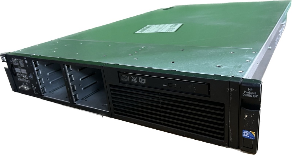 Hp DL380 G7 Server Pre-Owned (8x 2.5in bays), Dual CPU Xeon 6 Core, Dual Power Supply, Excl Rails, Caddies