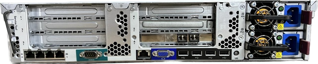 Hp DL380 G8 Server Pre-Owned (8x 2.5in bays), Dual CPU Xeon 8 Core, Dual Power Supply, Excl Rails, Caddies