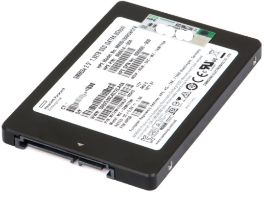 HPE SM863a MZ-7KM1T9N 1.92TB 2.5" SATA 6Gb/s Internal Enterprise SSD PreOwned