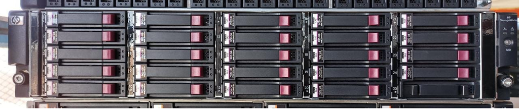 HP AJ941-63002 D2700 StorageWorks 25 x 2.5in Drive Enclosure (excl Drives) (6Gb SAS disk enclosure) AJ941A