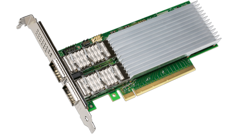Dell 0DWNRF Intel E810 Dual Port 100GbE QSFP28 PCIe 4.0 Card