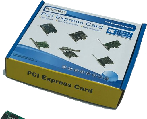 [PCIe2Ser1PAr...New] PCIE to Parallel / Serial card