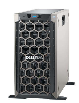 Dell PowerEdge/T340/Chassis 8 x 3.5 HotPlug/Xeon  E-2124/16GB(2x8GB)/1x1TB/No Rails/Bezel/DVD  RW/On-Board LOM DP/PERC H330/iDRAC9 Exp/495W/3Y  NBD