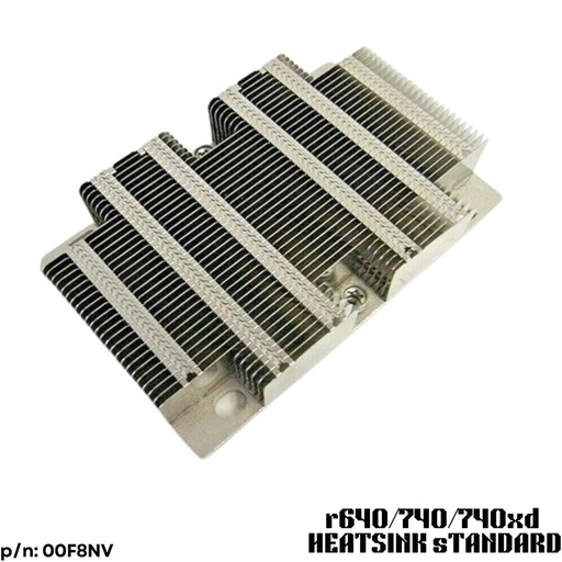 Dell EMC PowerEdge R640 R740 R740xd CPU 1U Heatsink 00F8NV -Tested Working Pulls