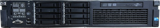Hp DL380 G6 Server Pre-Owned (8x 2.5in bays), Dual CPU Xeon 4 Core, Dual Power Supply, Excl Rails, Caddies